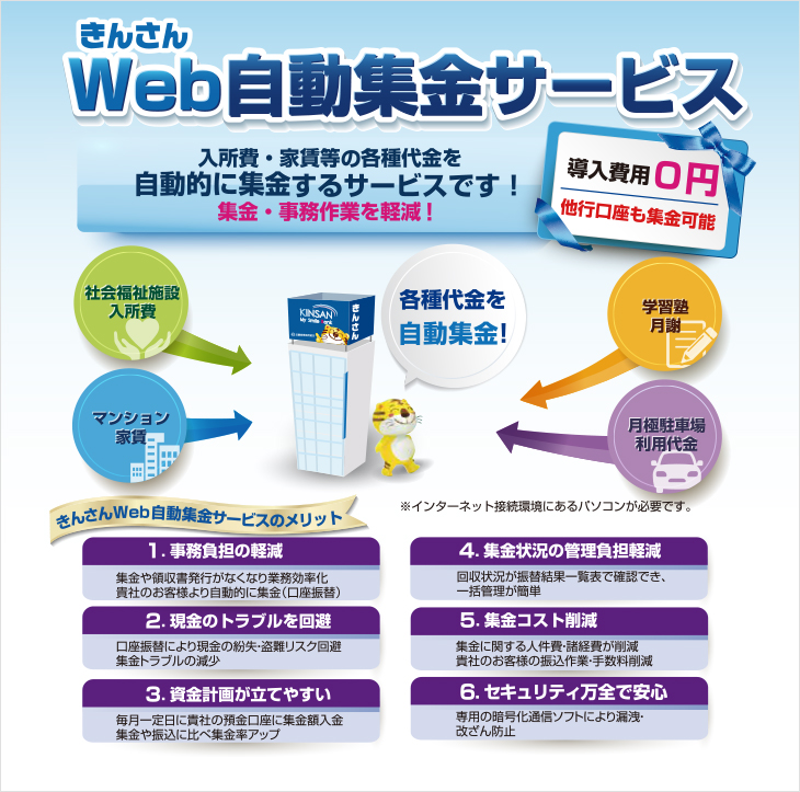 Web自動集金サービス