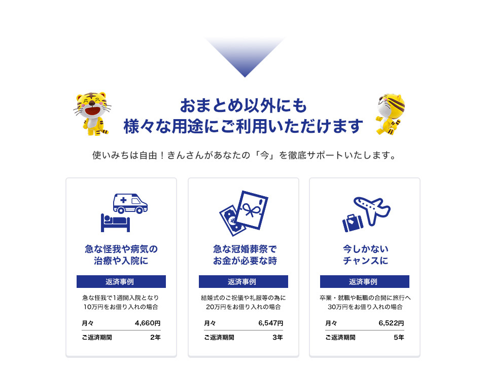 おまとめ以外にも様々な用途にご利用いただけます